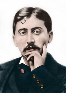 Portret van Marcel Proust (1871-1922), Franse schrijver rond 1900 door Anonymous Anonymous