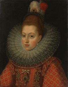 Portret van Margaretha van Oostenrijk (1584-1611) Koningin van Spanje, c.1600