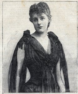 Portret van Maud Gonne door Anonymous Anonymous