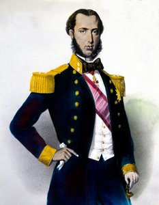 Portret van Maximiliaan I (Ferdinand Maximiliaan Joseph, Keizerlijk Prins en Aartshertog van Oostenrijk, Koninklijke Prins van Hongarije en Bohemen), Keizer van Mexico (1832-1867)