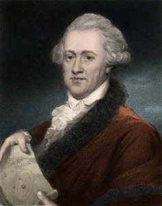Portret van Sir Friedrich Wilhelm Herschel (1738-1822), Brits-Duitse astronoom en natuurkundige door Anonymous Anonymous