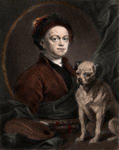 Portret van William Hogarth