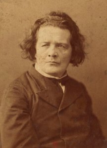 Portret van de componist Anton Rubinstein (1829-1894), Anoniem. Albuminefoto