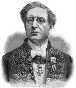 Portret van de schilder Jean Joseph Constant genaamd Benjamin-Constant