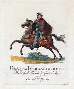 Portret van Graaf Alexander Ivanovich Chernyshov (1786-1857)
