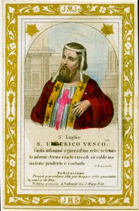 Sint Ulrich door Anonymous Anonymous