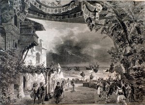 Scenografie van Otello, opera van Giuseppe Verdi door Anonymous Anonymous