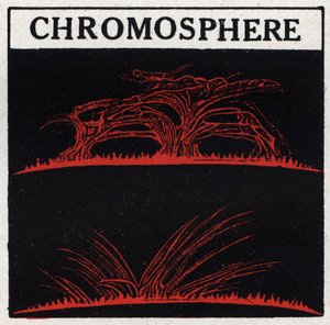 Spectrale analyse: samenstelling van de zon. De gasatmosfeer van de zon wordt chromosfeer genoemd. Anonieme illustratie uit 1925. Privécollectie.