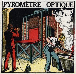 Spectrale analyse: optische pyrometer door Anonymous Anonymous