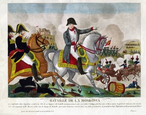 De Slag bij Borodino op 26 augustus