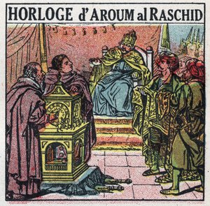 Tijd: Haroun al-Rashid (763 of 766-809), kalief van de Abbasiden. Anonieme illustratie uit 1925. Privécollectie.