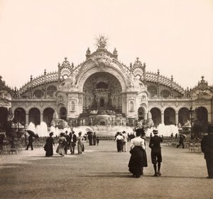 Wereldtentoonstelling van 1900 in Parijs: Het kasteel van water - privécollectie