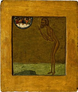 Basil de Gezegende, Eind 16e eeuw door Anonymous Russian icon painter
