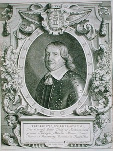 Frederik Willem, Keurvorst van Saksen, uit 