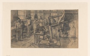 In de zilverfabriek door Anthon Gerhard Alexander van Rappard
