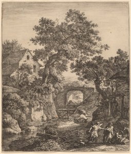 Landschap met de Besnijdenis van Mozes