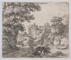 De koepel en de waterval