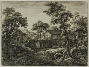 De Grote Poort door Anthonie Waterloo