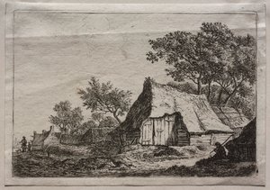 Twaalf Landschappen: Plaat I, Het Kleine Dorp