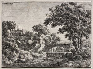 Twaalf Landschappen (H.95-106): De Twee Bruggen