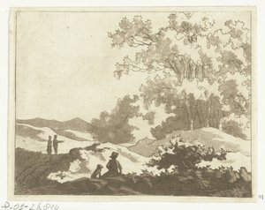 Duinlandschap door Anthonie van den Bos