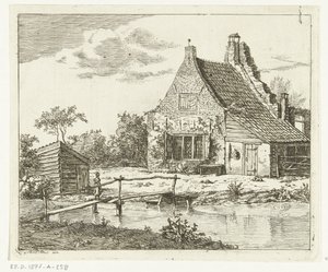 Huis Snaatburg te Maarssen door Anthonie van den Bos