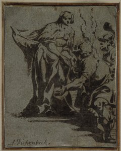 Een scène uit de klassieke mythologie