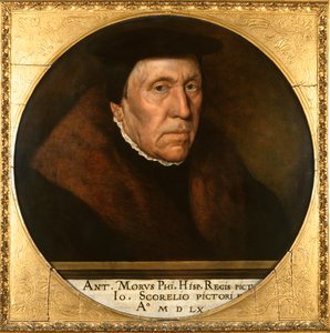 Jan van Scorel (1495-1562) door Anthonis van Dashorst Mor