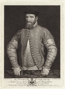 Portret van Sir Thomas Gresham door Anthonis van Dashorst Mor
