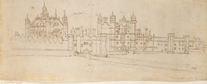 De Kapel en Poortgebouw van Hampton Court Palace, c. 1550-1560