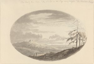 Zonsondergang over de Vallei door Anthony Devis
