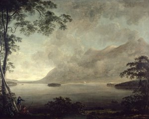 Uitzicht op Derwentwater door Anthony Devis