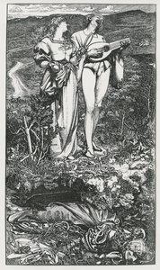 Amor Mundi door Anthony Frederick Augustus Sandys