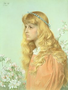 Portret van Miss Adele Donaldson, 1897