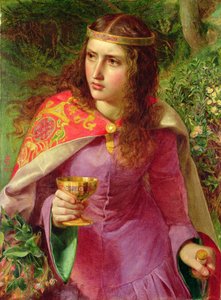 Koningin Eleanor, vrouw van koning Hendrik II door Anthony Frederick Augustus Sandys