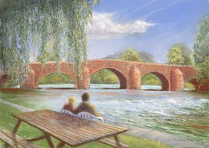 Brug over woelig water, 2002
