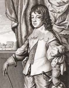Koning Karel II van Engeland als kind