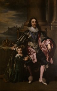 Koning Karel I en Prins Karel