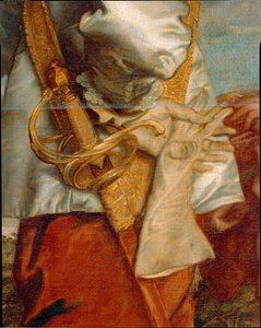 Karel I, koning van Engeland, portret van de jacht - ... door Anthony van Dyck