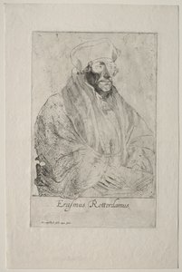 Desiderius Erasmus van Rotterdam door Anthony van Dyck