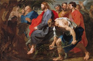 Intocht van Christus in Jeruzalem, ca. 1617