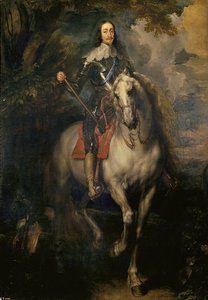Ruiterportret van Karel I door Anthony van Dyck