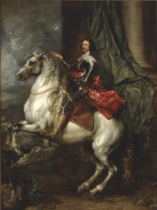 Ruiterportret van Thomas Francis van Savoye, Prins van Carignano door Anthony van Dyck