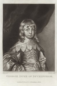 George Hertog van Buckingham door Anthony van Dyck