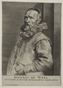 Portret van Jan de Wael Nevers door Anthony van Dyck