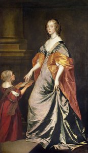 Lady Mary Villiers en mevrouw Gibson