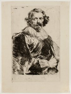 Lucas Vorsterman door Anthony van Dyck
