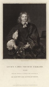 Lucius Carey, Burggraaf Falkland, ob 1643 door Anthony van Dyck