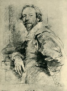 Portret van Adam de Coster, 1627-1635 door Anthony van Dyck