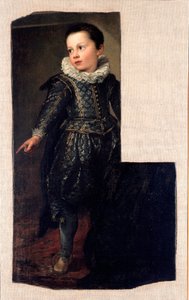 Portret van Ansaldo Pallavicino (geboren 1622) als kind
